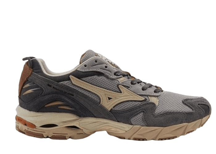 Mizuno Wave Rider 10 Grey Yellow