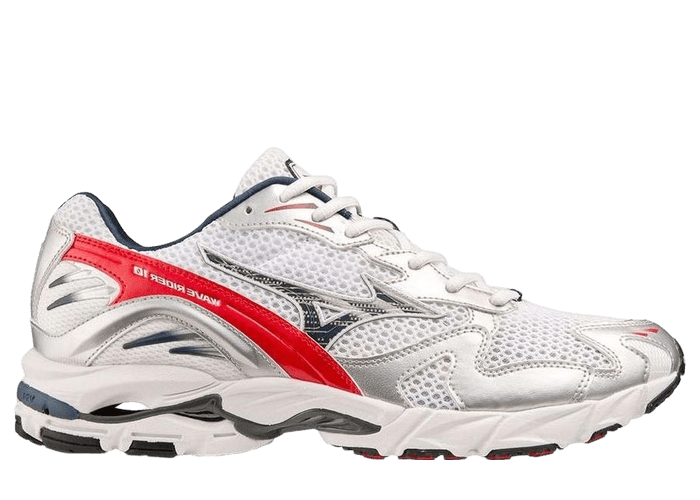 まろ Mizuno Wave Rider 10 - Silver Cloud -D1GA222608