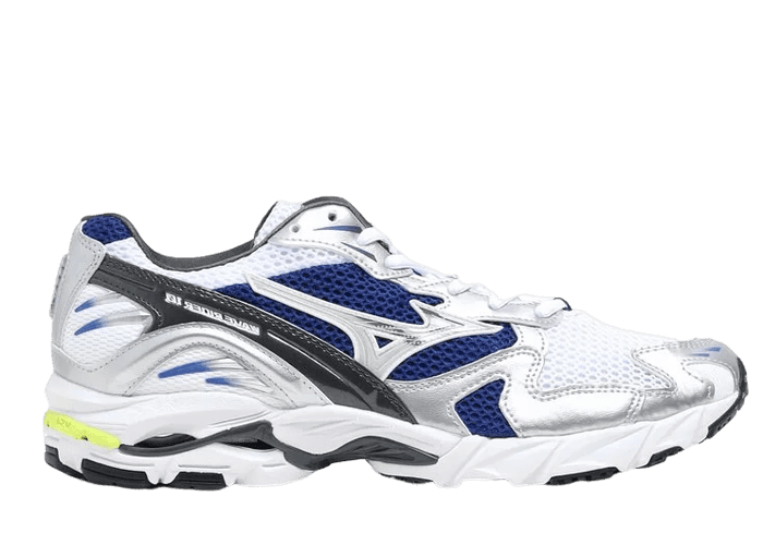 Mizuno Wave Rider 10 White Silver Blue - D1GA210406 Release Info