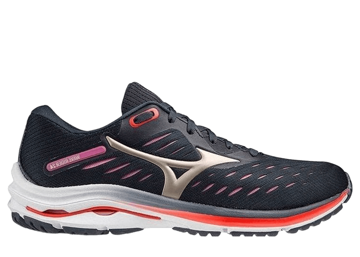 Mizuno Wave Rider 24 Navy Red (W)