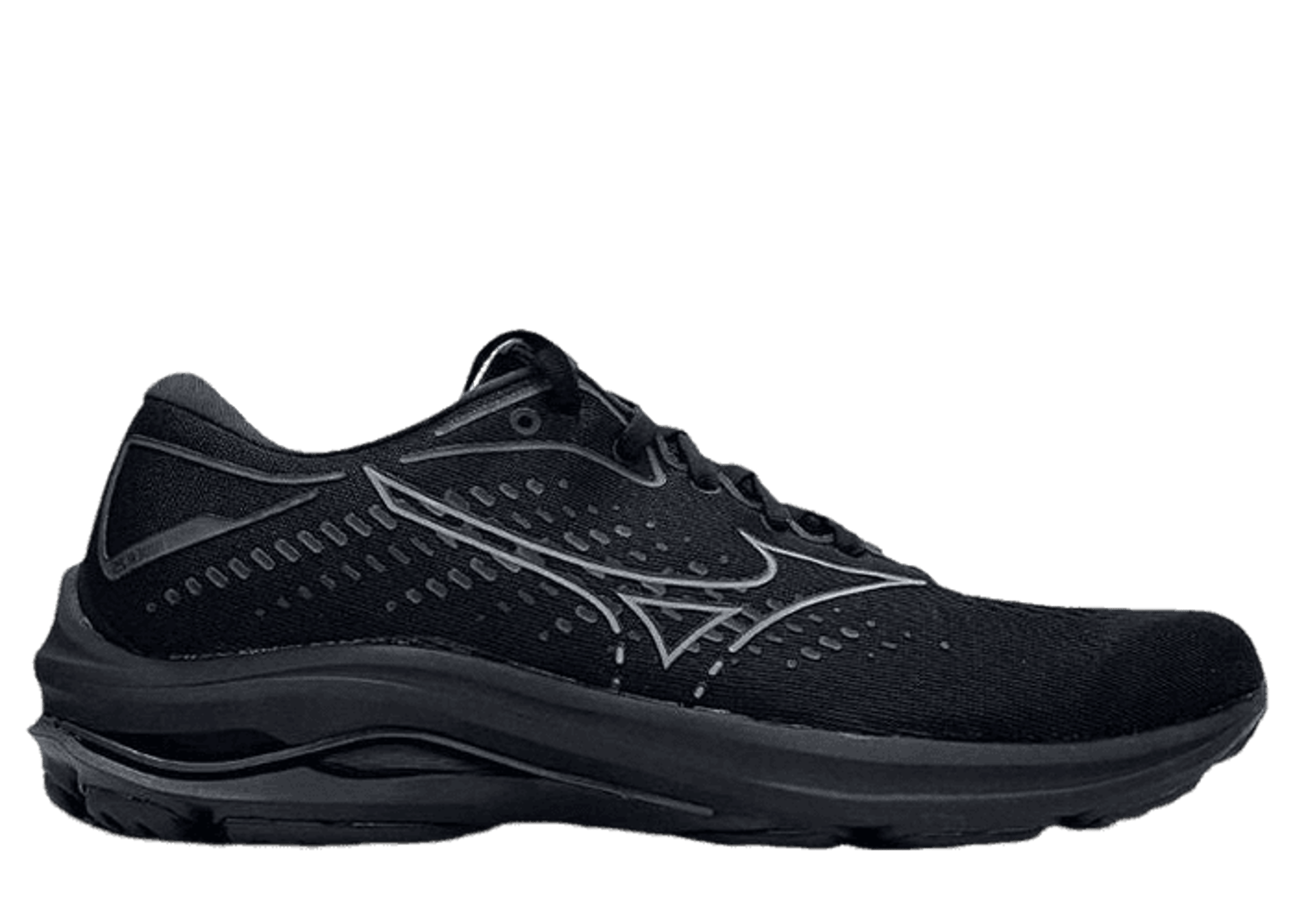 Mizuno Wave Rider 25 Black Quiet Shade