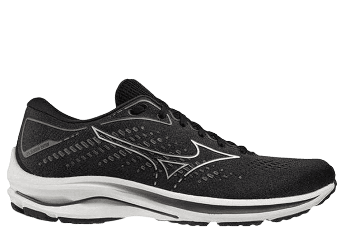 Mizuno Wave Rider 25 Black Silver