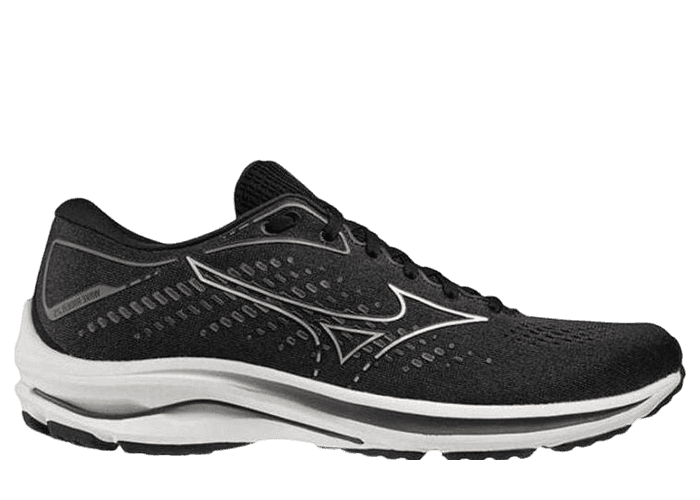 Mizuno Wave Rider 25 Black Silver