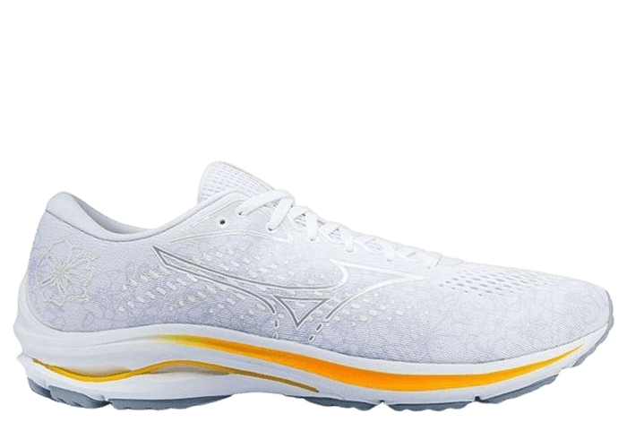 Mizuno Wave Rider 25 White Yellow