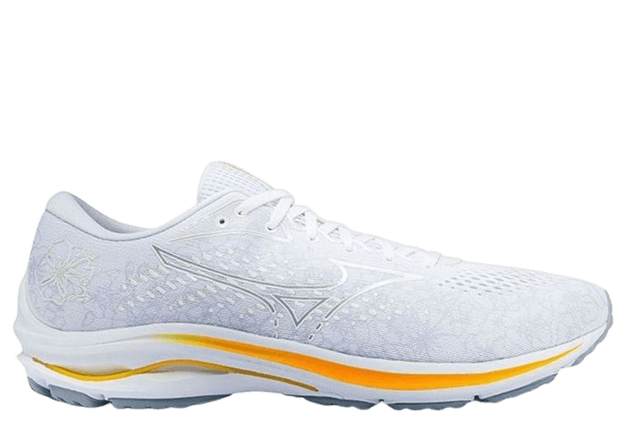 Mizuno Wave Rider 25 White Yellow