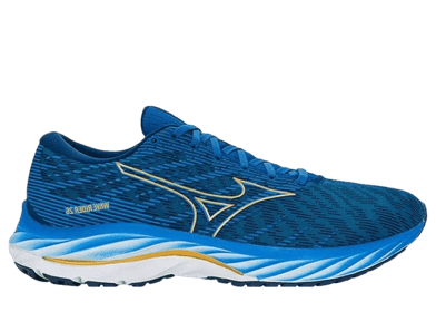 Mizuno Wave Rider 26 Snorkel Blue Gold