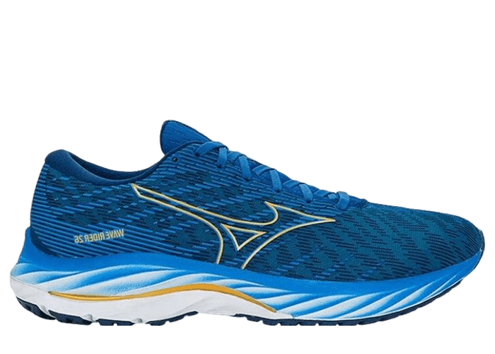 Mizuno Wave Rider 26 Snorkel Blue Gold