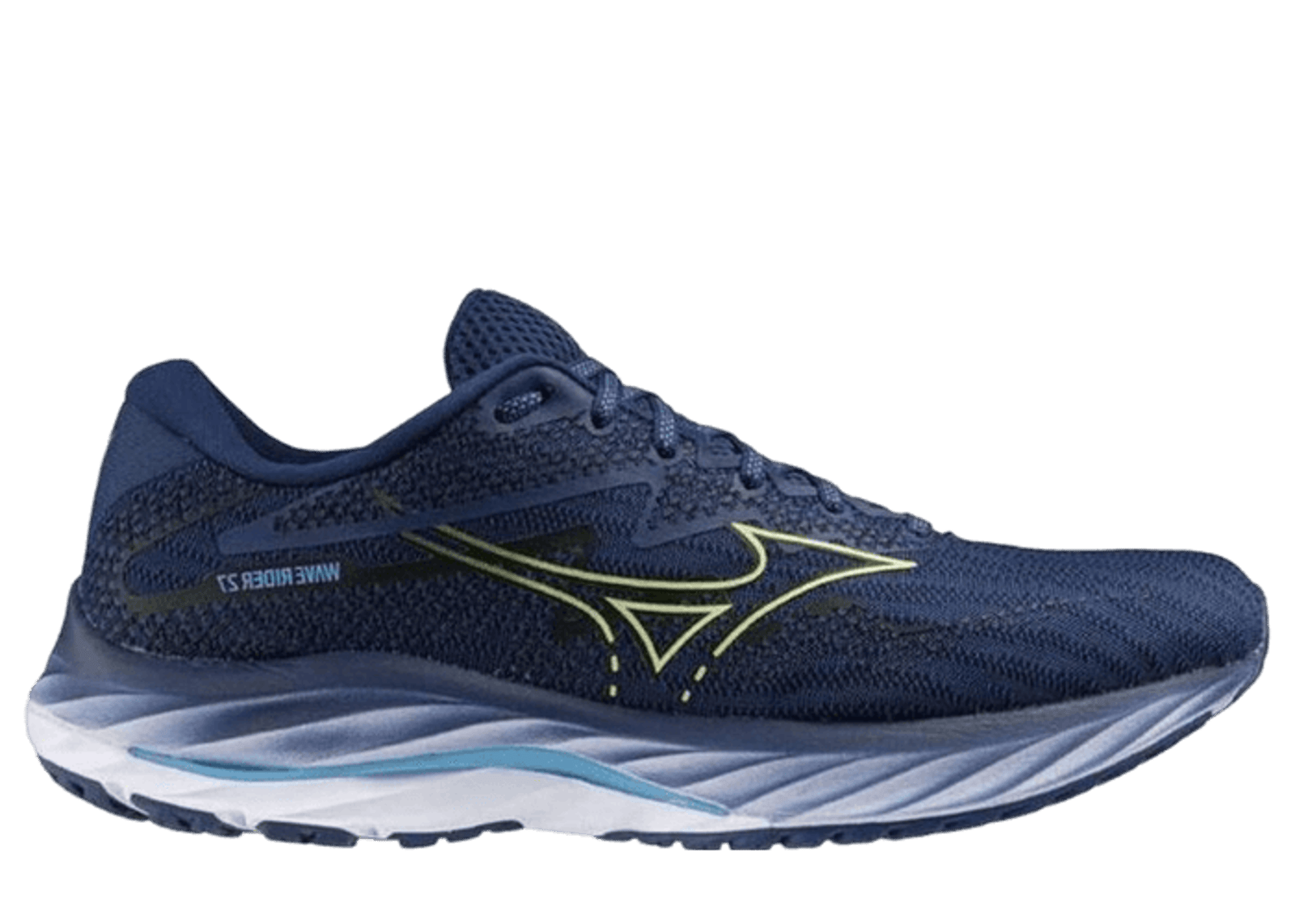 Mizuno Wave Rider 27 Peony Sharp Green