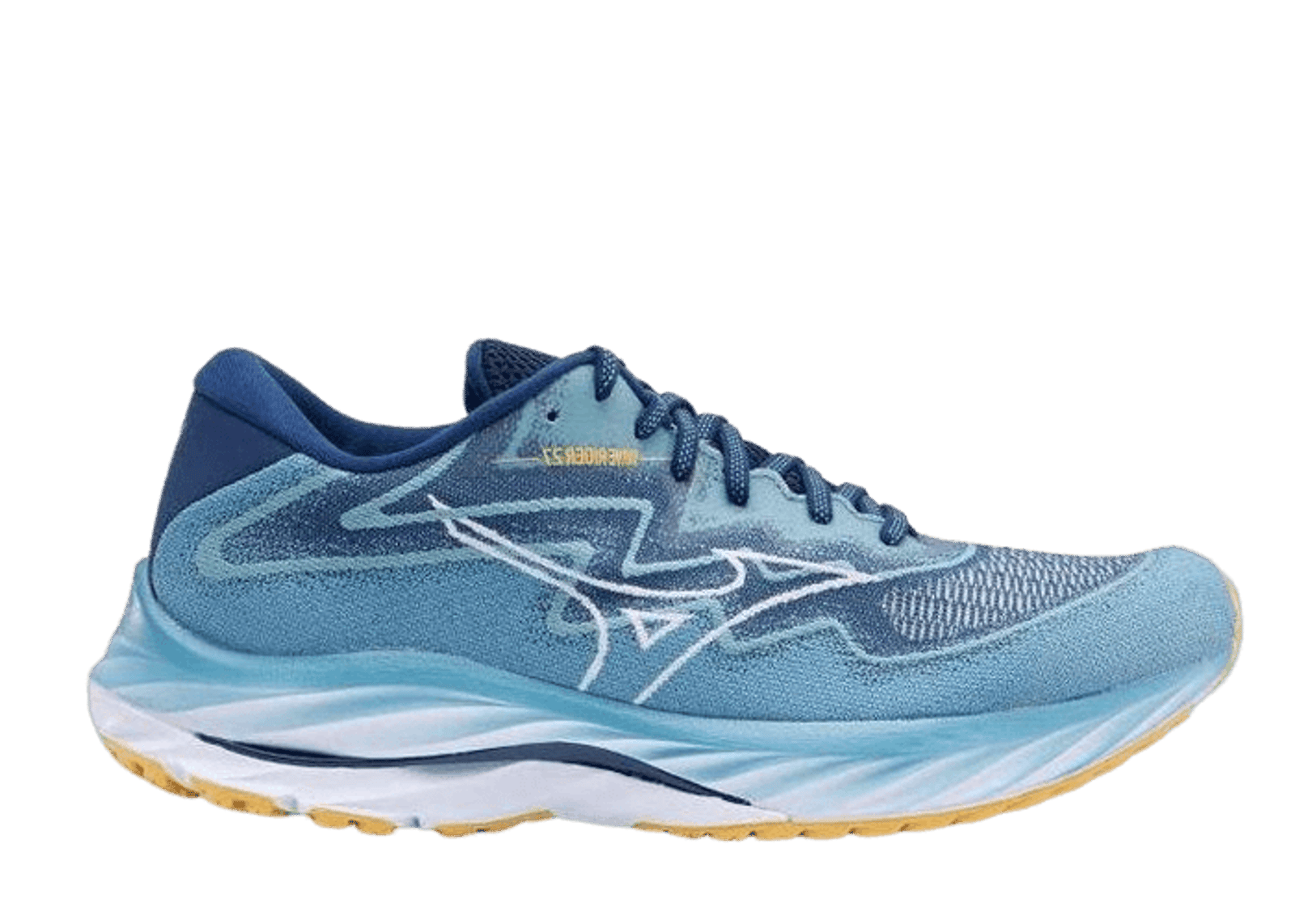 Mizuno Wave Rider 27 Shock Absorbing Bounce LowTop Blue