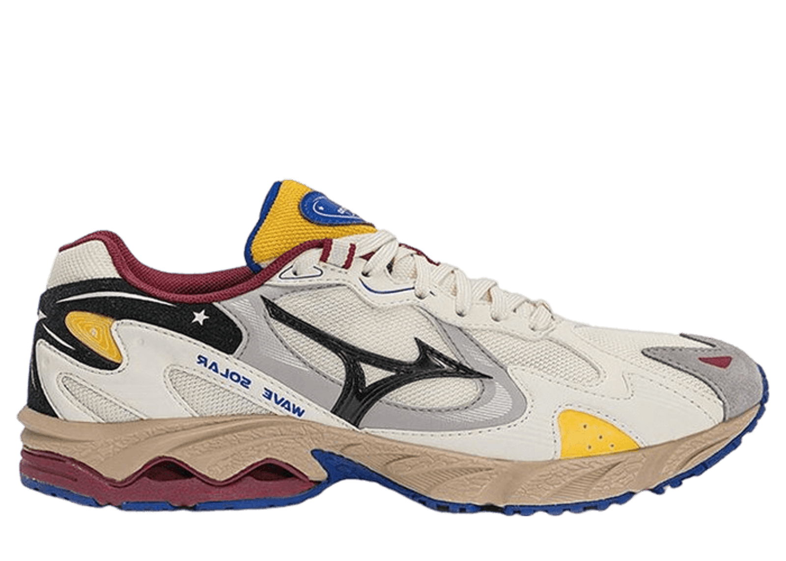 Mizuno Wave Rider Low White Yellow Black