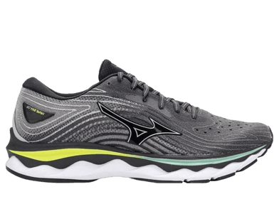 Mizuno Wave Sky 6 Gray White Black