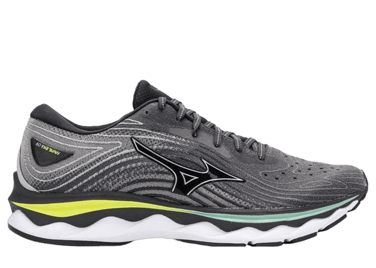 Mizuno Wave Sky 6 Gray White Black