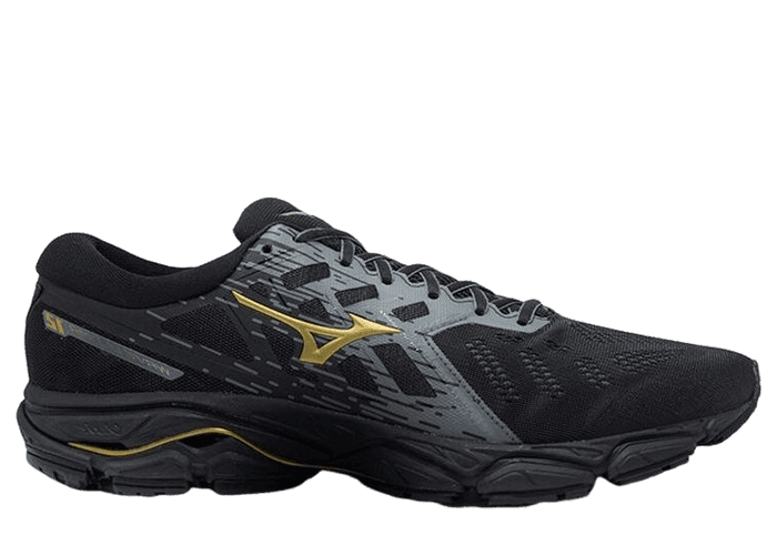 Mizuno Wave Ultima 12 Black Gray Gold