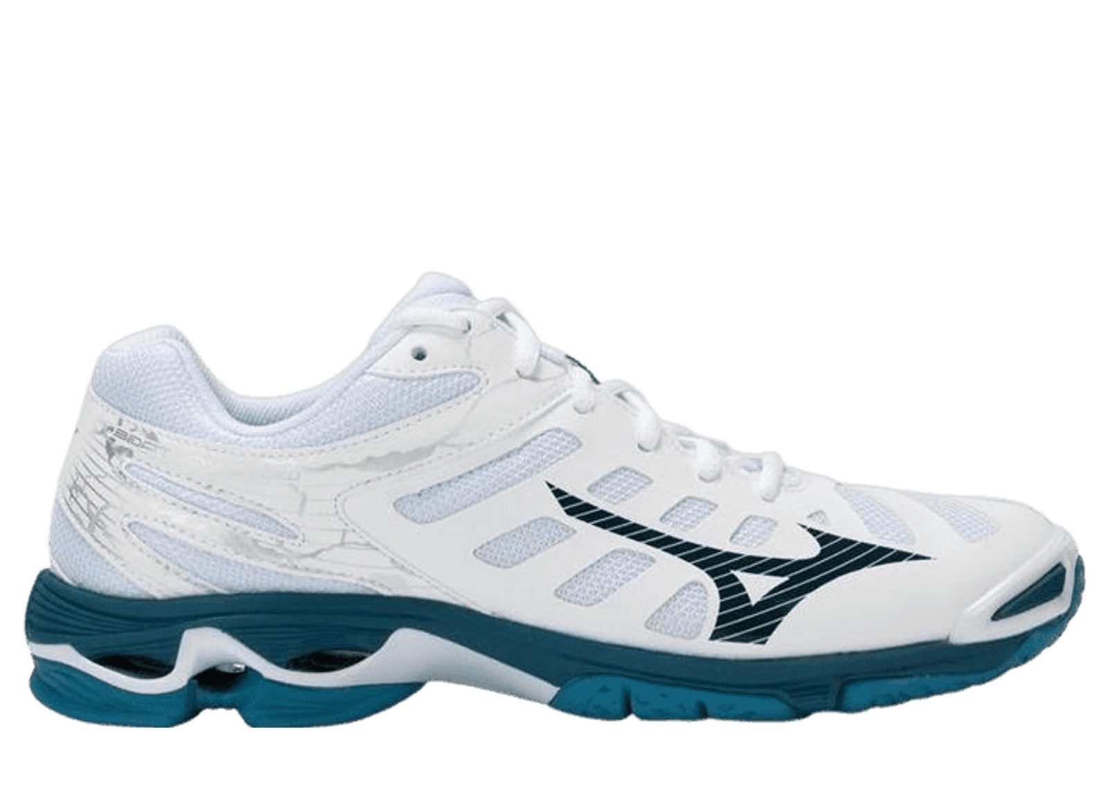 Mizuno Wave Voltage White Green