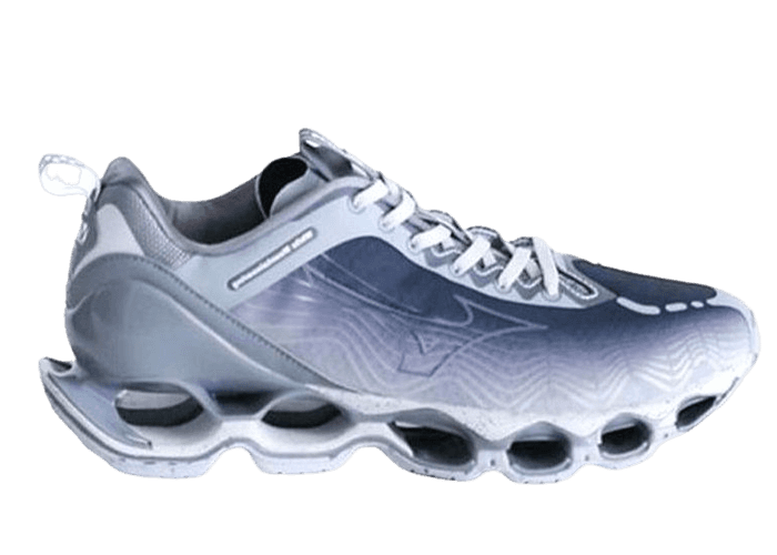 Mizuno × White Mountaineering Wave Prophecy X Grey - D1GD211802