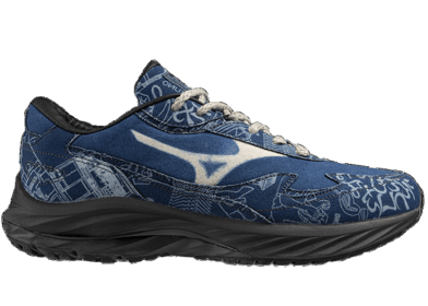 Mizuno Wave Rider Beta Dye Mugen Blue