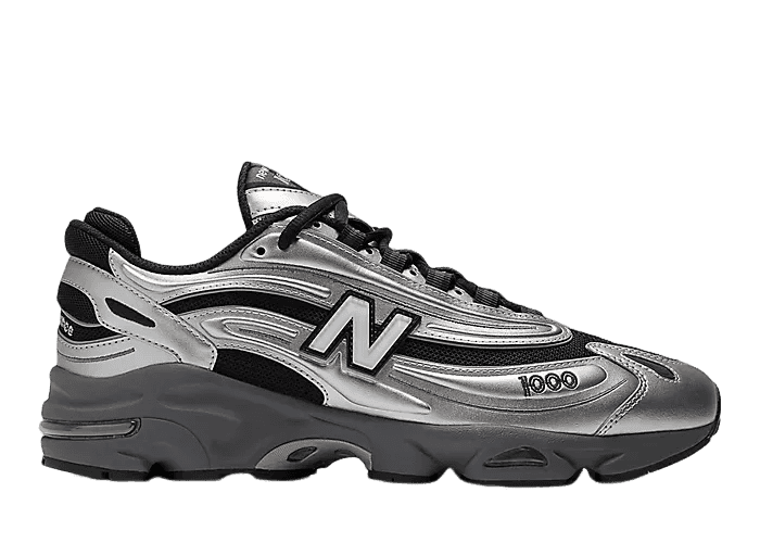 The New Balance 1000 Black Metallic Silver Releases in 2025