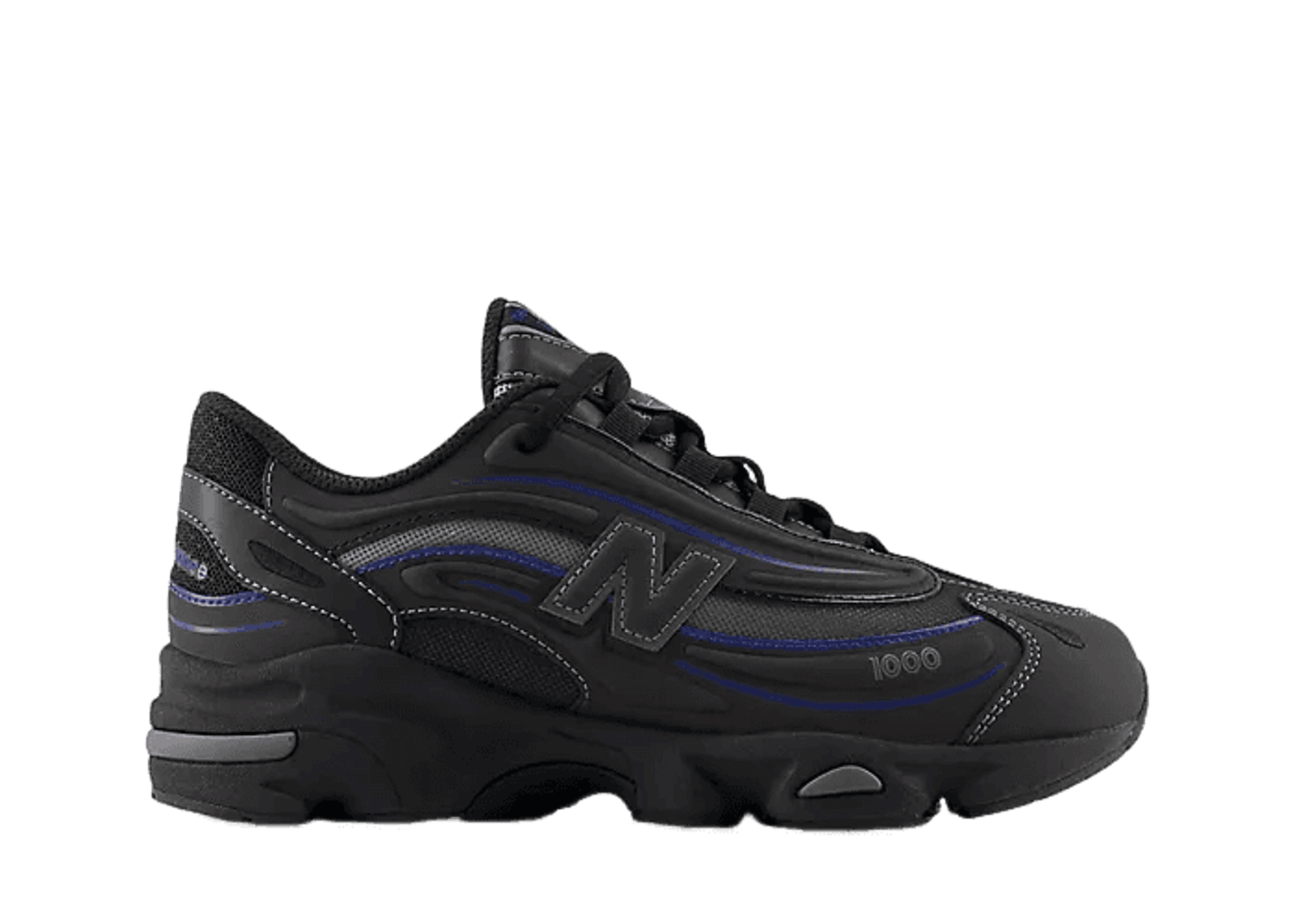 New Balance 1000 Black Royal Blue (GS)