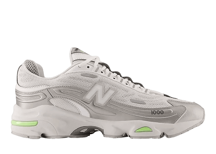 New Balance 1000 White Silver Mint Flash