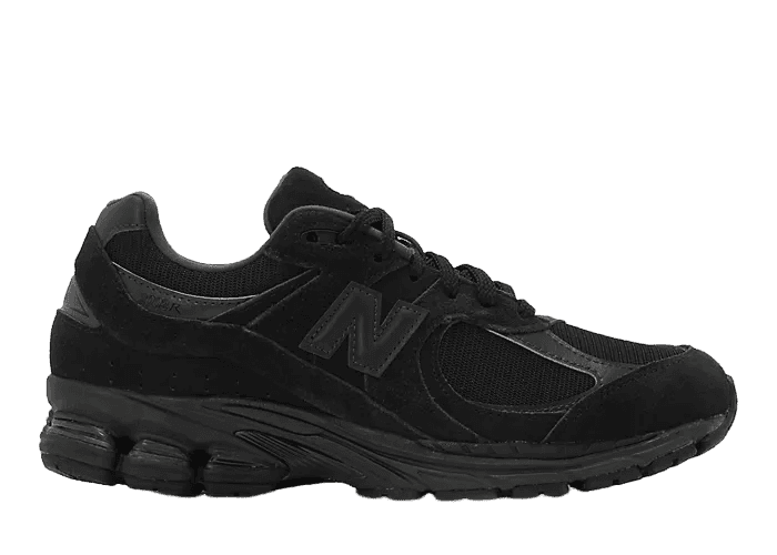 New Balance 2002R Triple Black Suede