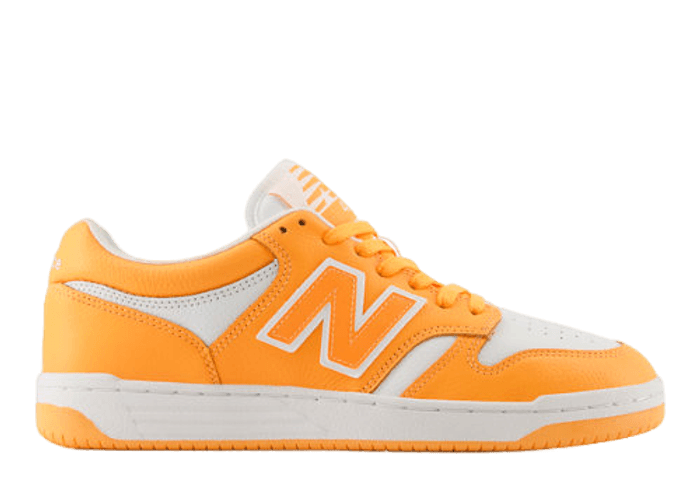 New Balance 480 Orange White