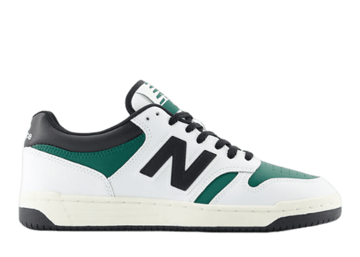 New Balance 480 White Green Black