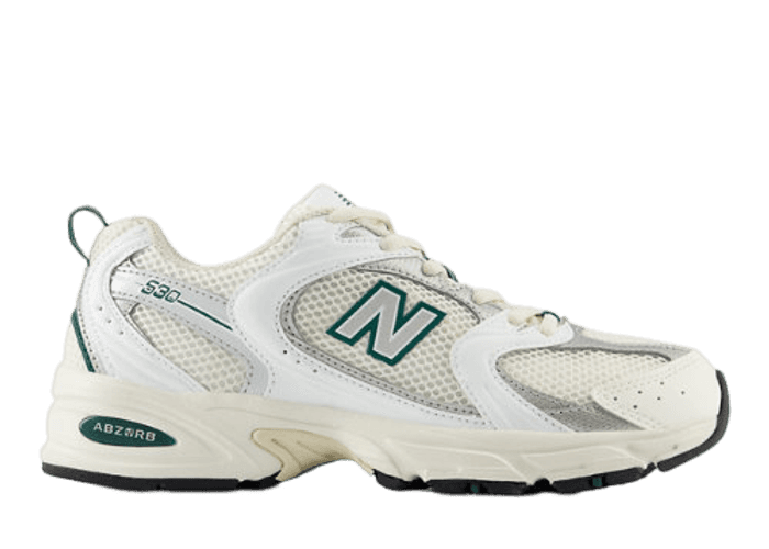 New Balance 530 White Green Grey