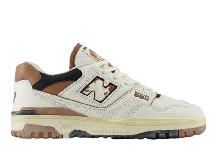 New Balance 550 White Brown Black