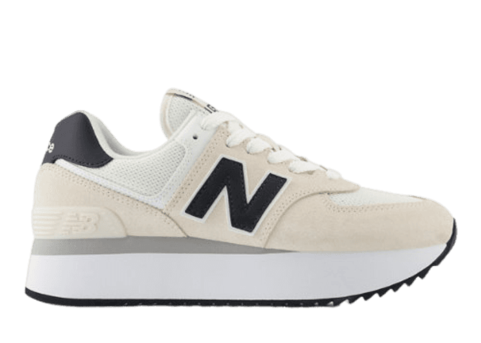 New Balance 574+ Beige White Black (W)
