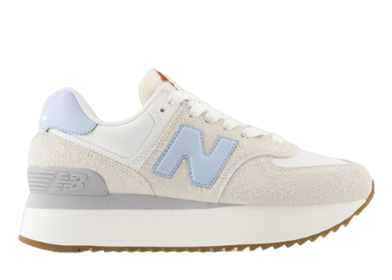 New Balance 574+ Beige White Blue (W)