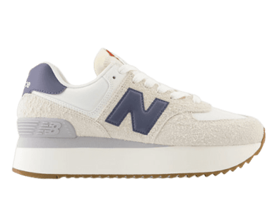 New Balance 574+ Beige White Grey (W)