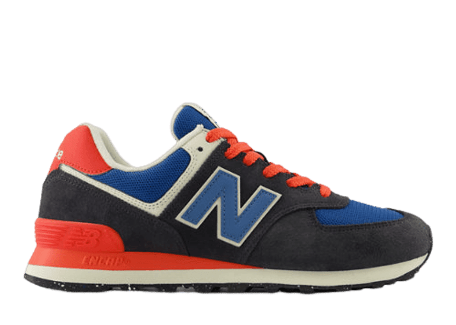 New Balance 574 Black Blue Red U574RBA Release Info