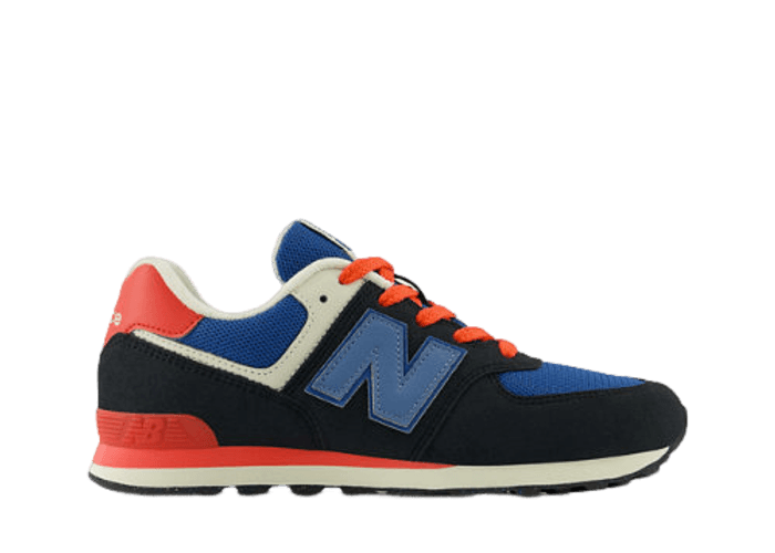 New Balance 574 Black Red (GS)