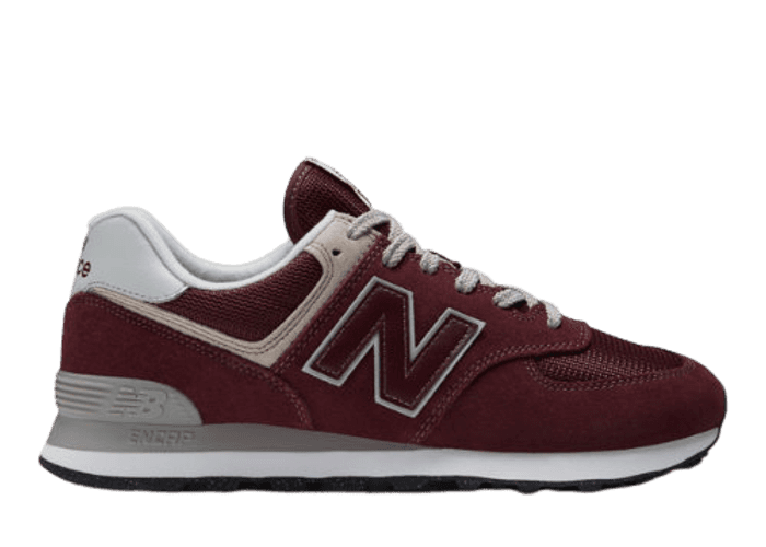 New Balance 574 Core Red White