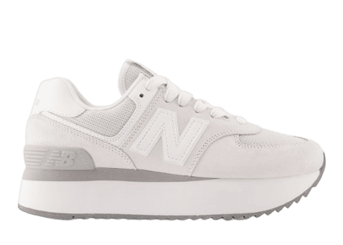 New Balance 574+ Grey White (W)