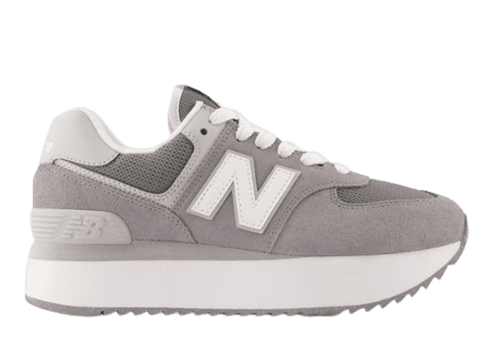 New Balance 574+ Grey White (W)