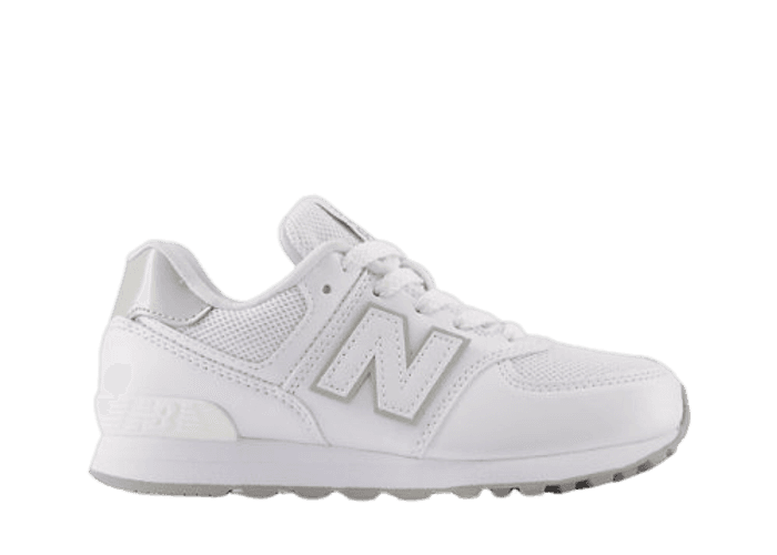 New Balance 574 White Grey (GS)