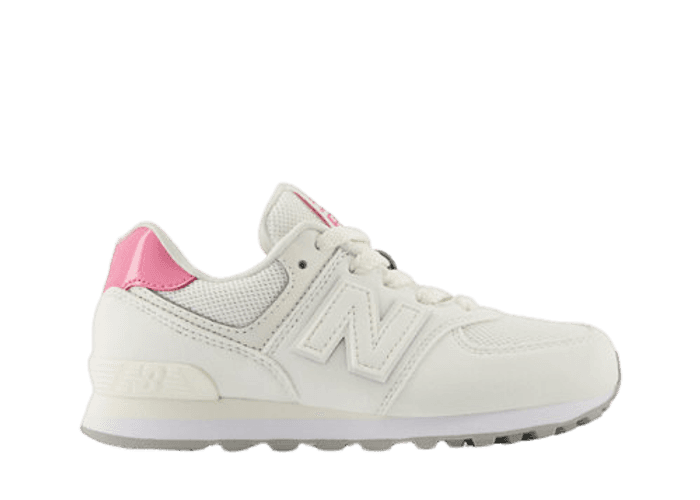 New Balance 574 White Pink (GS)