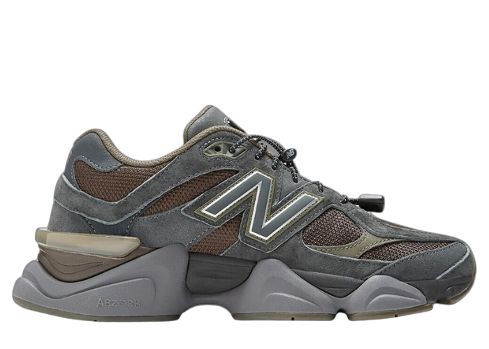 New Balance 9060 Toggle Lace Brown Green