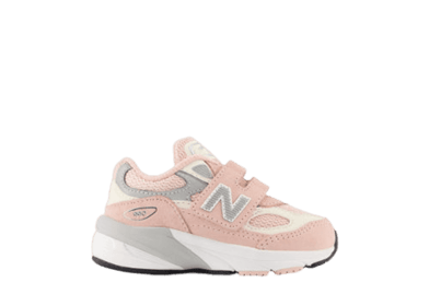 New Balance 990v6 Hook and Loop Pink White (GS)