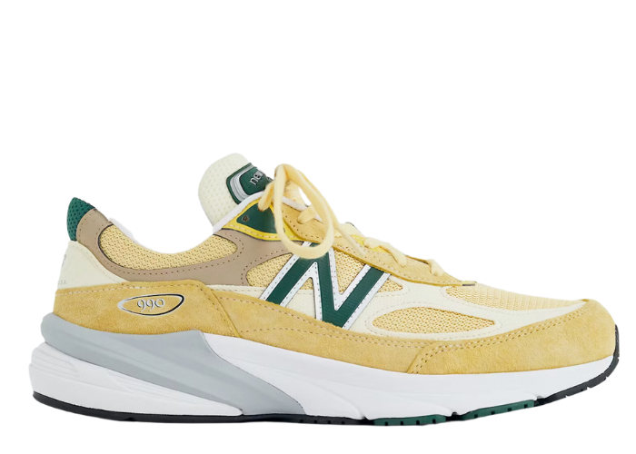 New Balance 990v6 Made in USA Pale Yellow