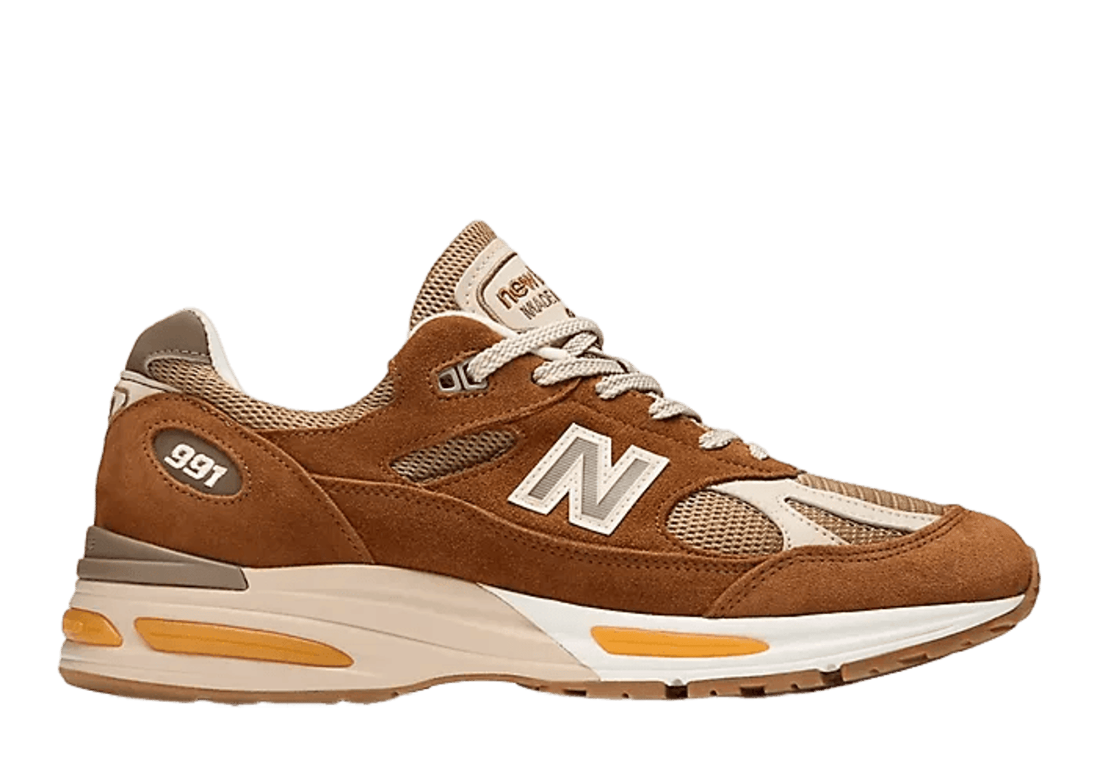 New Balance 991v2 Caramel Cafe