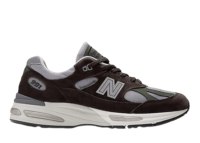 スニーカー New Balance SS25 'Made in UK 991V2' sneakers (U991 KK2) New Balance: Made in UK 991V2 Sneakers (Beige/Navy) | DSMNY