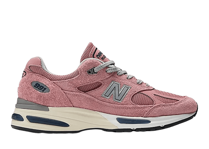 New Balance 991v2 Made in UK Pink - U991PK2 Raffles & Where