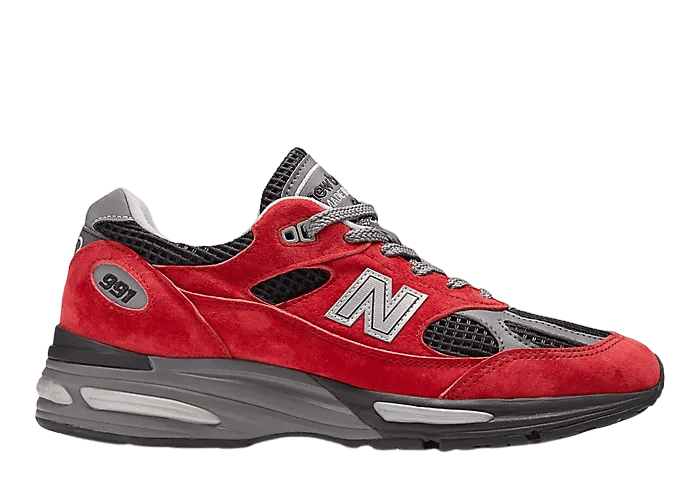 New Balance 991v2 Made in UK Red China Exclusive U991KR2