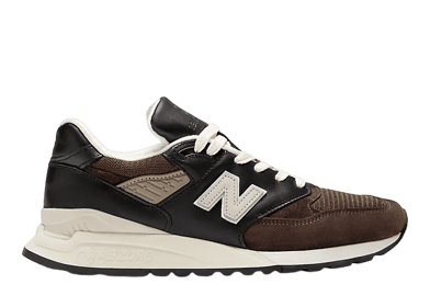 New Balance 998 Made in USA Brown Toe