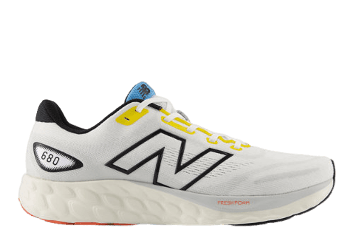 New Balance Fresh Foam 680v8 White Black Orange