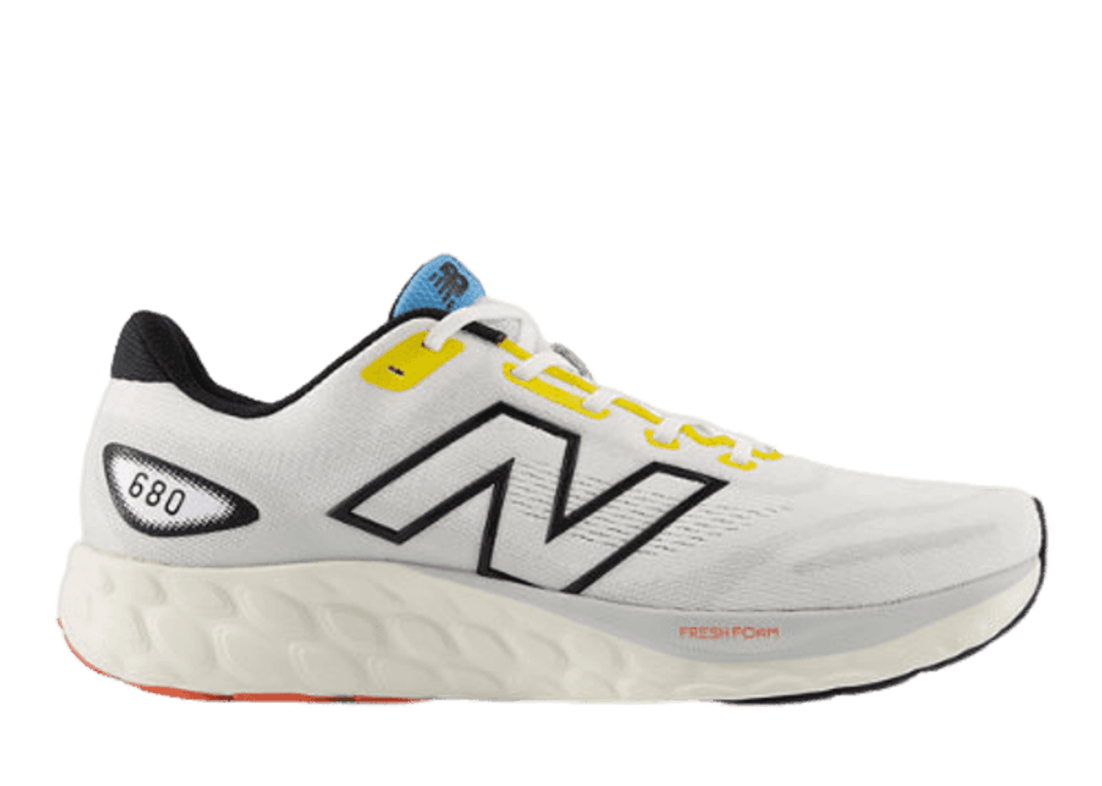 New Balance Fresh Foam 680v8 White Black Orange