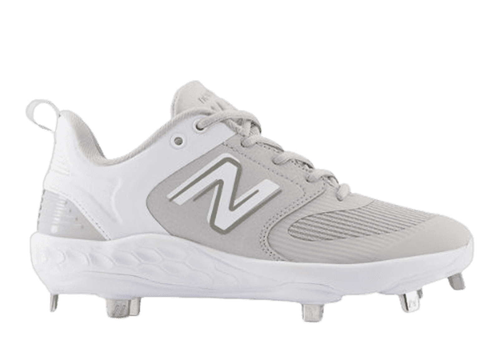 New Balance Fresh Foam X Velo v3 Metal Softball Grey White (W)