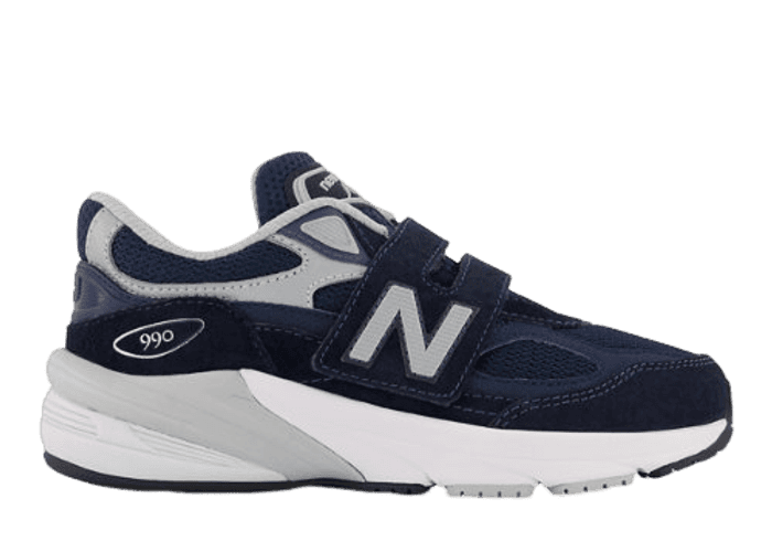 New Balance FuelCell 990v6 Hook and Loop Blue Grey (GS)